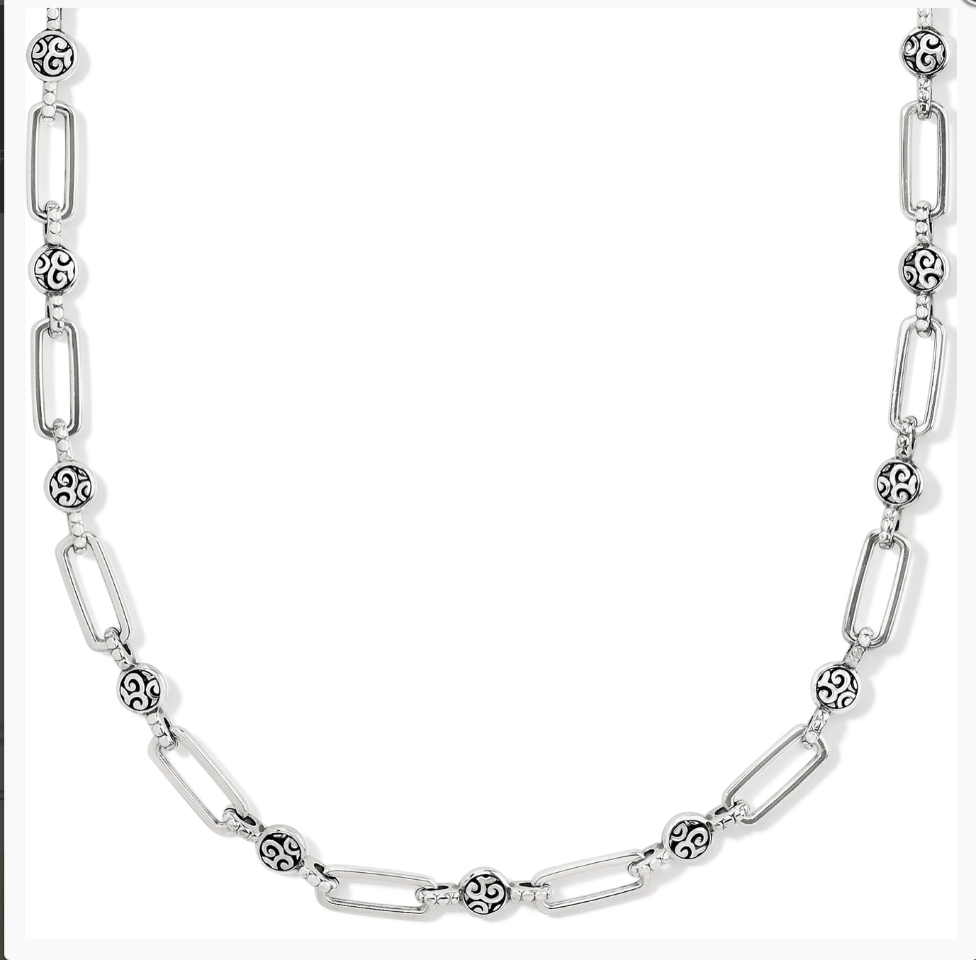 Brighton Mingle Chain Links Necklace JM4800