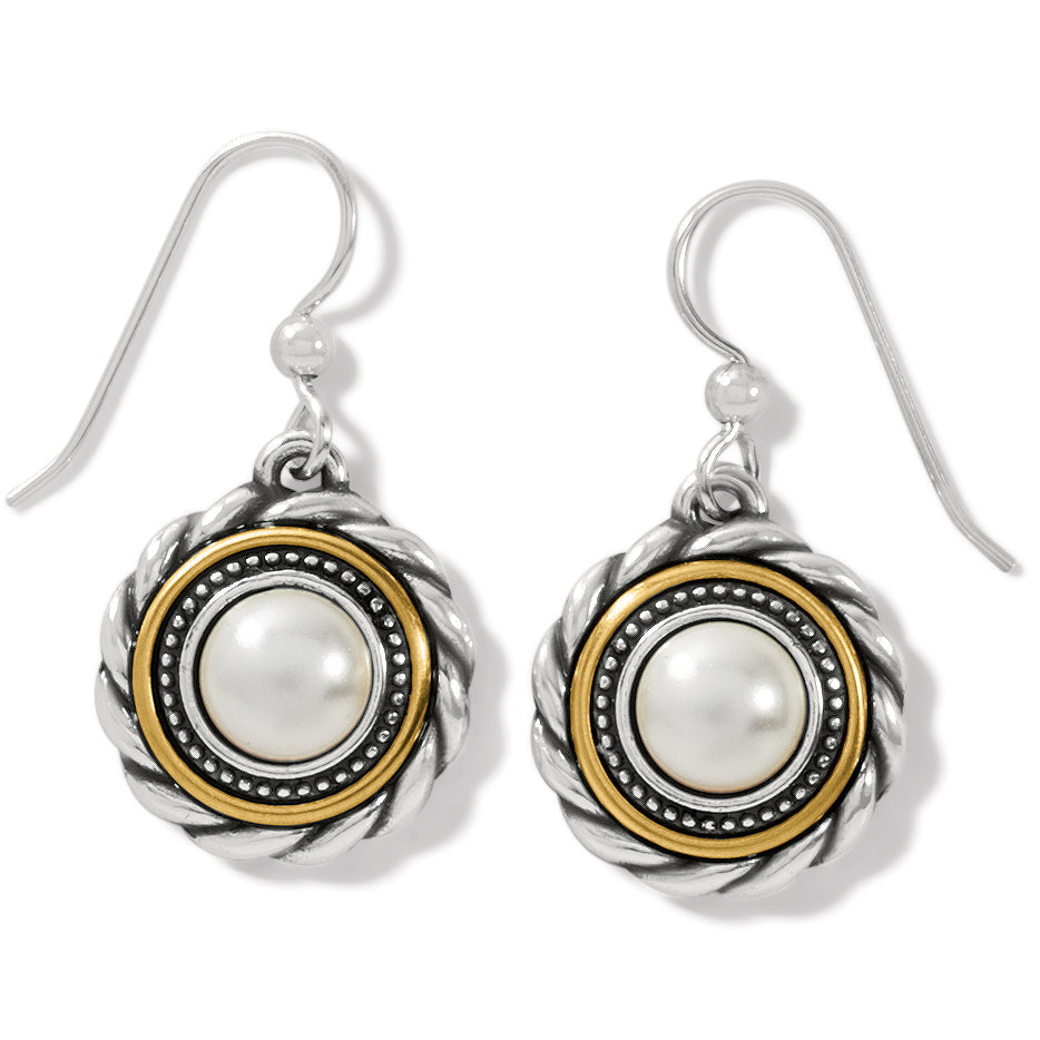 Brighton Meridian Golden Pearl French Wire Earrings JA7283