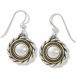 Brighton Meridian Golden Pearl French Wire Earrings JA7283