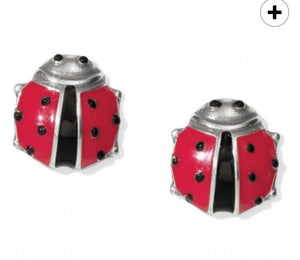 Brighton Spring Ladybug Mini Post Earrings J22113