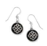 Brighton Interlok Noir French Wire Earrings JA7253