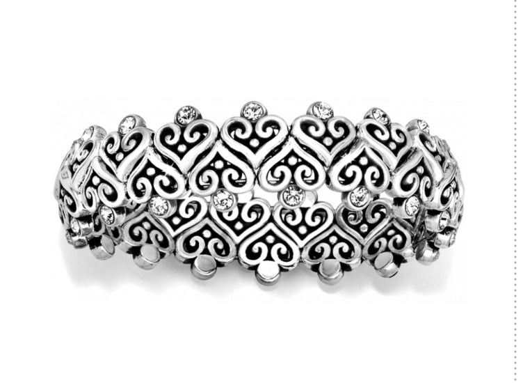 Brighton Alcazar Heart Stretch Bracelet JB5012
