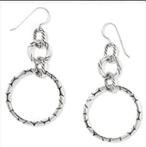 Brighton Pebble Rings French Wire Earrings JE4700