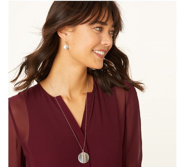 Brighton Mingle Disc French Wire Earrings JA4250