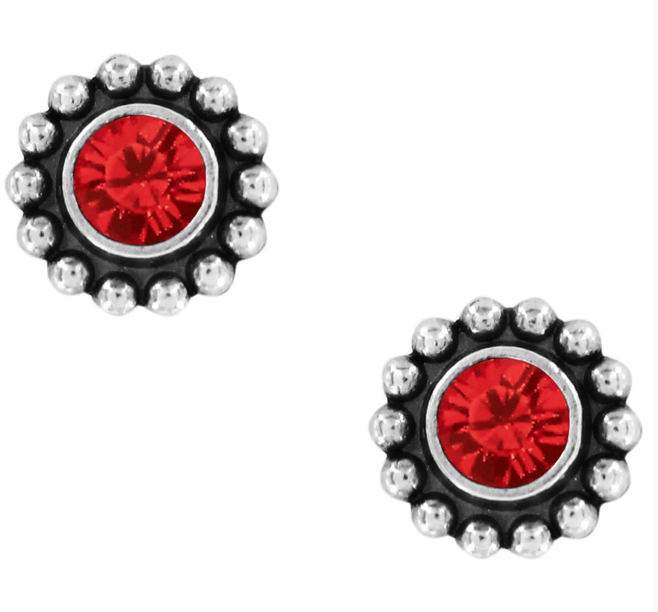 Brighton Twinkle Ruby Mini Post Earrings J2049A