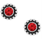 Brighton Twinkle Ruby Mini Post Earrings J2049A