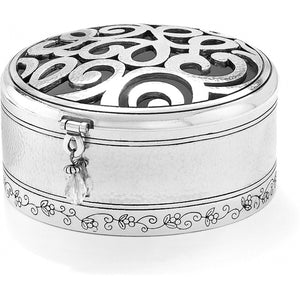 Brighton Scribbel Round Trinket Box G80830