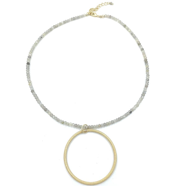 Erin Gray Big Gold Necklace