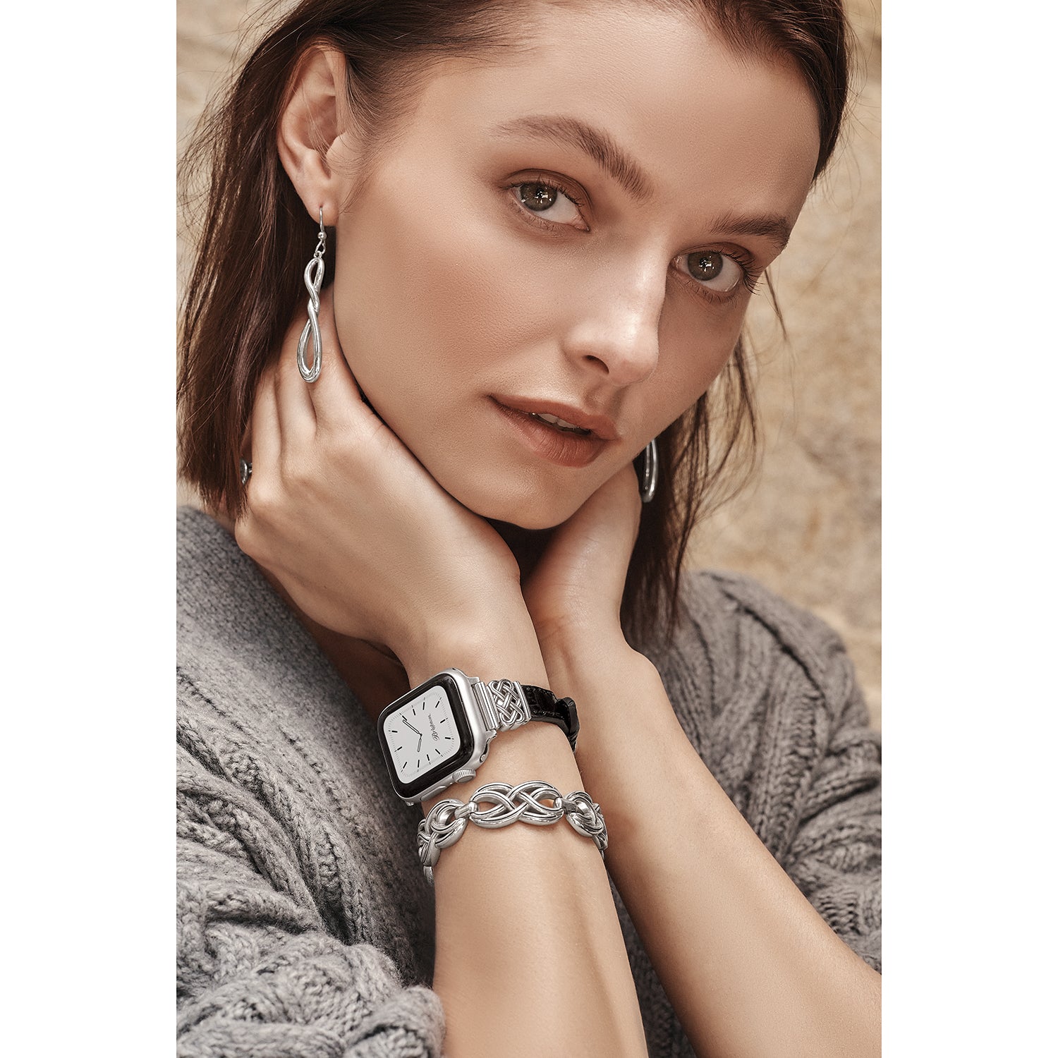 Brighton Interlok Reversible IWatch Band W20413