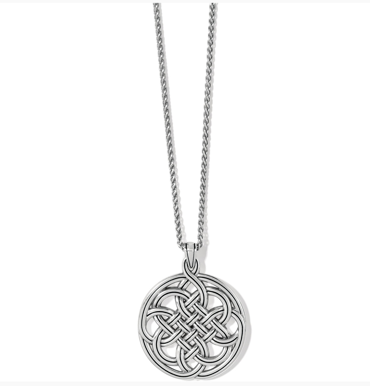 Brighton Interlok Medallion Necklace JM4030