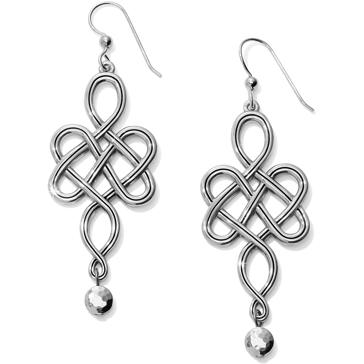 Brighton Interlok Endless Knot French Wire Earrings JA5320