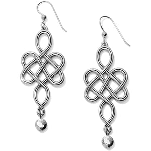 Brighton Interlok Endless Knot French Wire Earrings JA5320