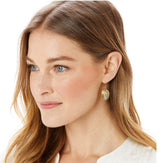 Brighton Ferrara Artisian Two Tone French Wire Earrings JA6912