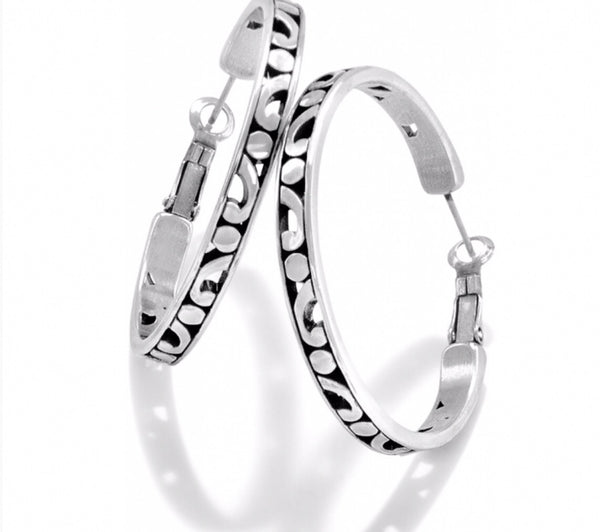 Brighton Contempo Large Hoops Earrings JE8180